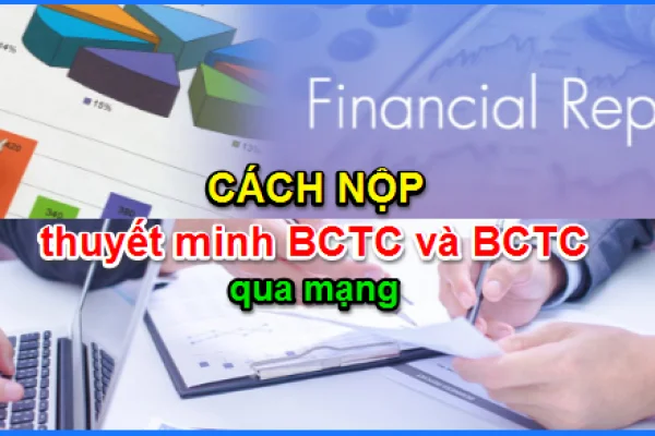 Hướng dẫn cách nộp báo cáo tài chính qua mạng