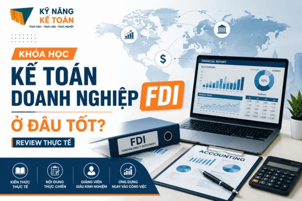 Khóa Học Kế Toán Doanh Nghiệp FDI Ở Đâu Tốt? Review Thực Tế