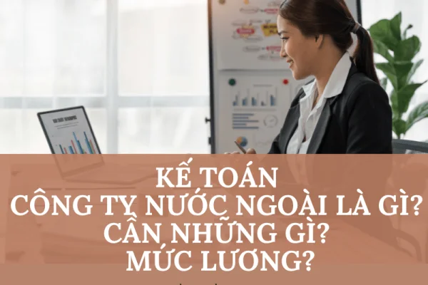 Kế Toán Công Ty Nước Ngoài Là Gì? Cần Những Gì? Mức Lương?