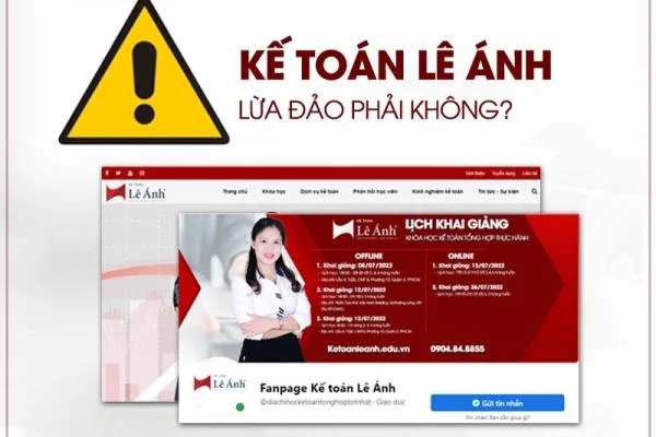 Giải Đáp Thắc Mắc: Kế Toán Lê Ánh Lừa Đảo Phải Không?