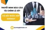 Thuyết Minh Báo Cáo Tài Chính Là Gì? Có Bắt Buộc Nộp Không?