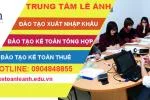 Trung tâm Lê Ánh dạy kế toán thực hành chất lượng TpHCM