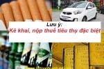 Những vấn đề cần lưu ý khi kê khai, nộp thuế tiêu thụ đặc biệt