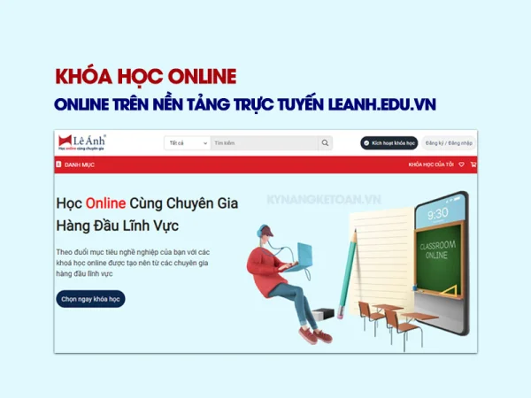 Khóa Học Online Trên Nền Tảng Trực Tuyến Leanh.edu.vn